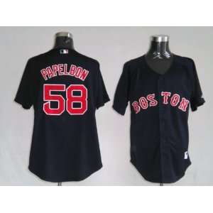   Papelbon #58 Boston Red Sox Replica Alternate Jersey Size 48 (Med