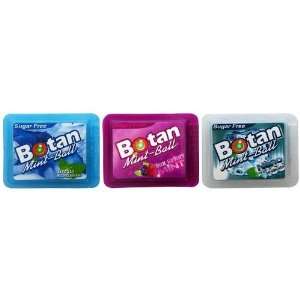  Botan Mint Ball Sugus Free 3 flavors (5g.x3pcs.) Health 