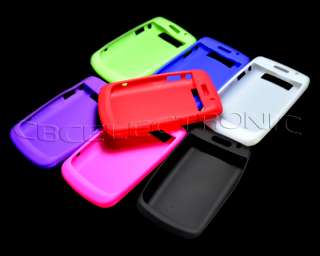 7pcs Soft Silicone Skin Case COVER For BlackBerry 9700  