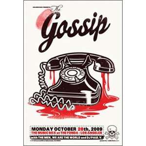  Gossip   Posters   Limited Concert Promo