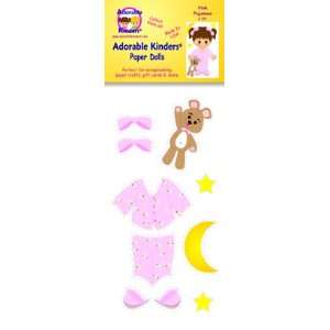  AK Paper Doll Clothes Pink Pajamas: Toys & Games