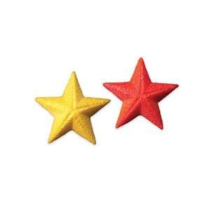 Lucks Dec Ons Red and Gold Shimmer Stars, 96 Pack:  Grocery 