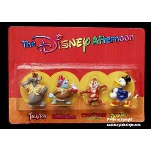  Disney Afternoon Cereal Premium Figures Gummi Bears Duck 