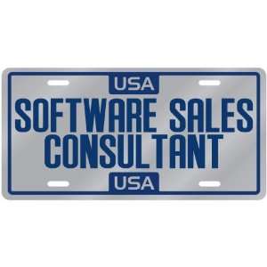 New  Usa Software Sales Consultant  License Plate Occupations 