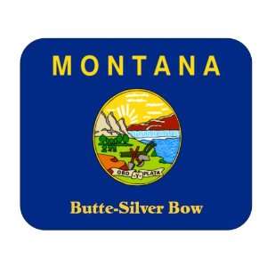  State Flag   Butte Silver Bow, Montana (MT) Mouse Pad 