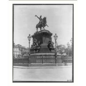   1834, full view of statue in Tiradentes Square, Rio de: Home & Kitchen