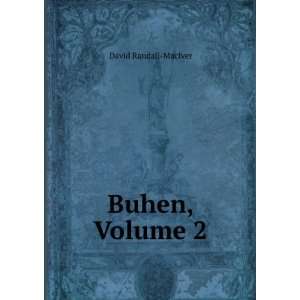  Buhen, Volume 2: David Randall MacIver: Books
