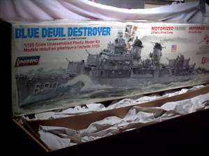 Model Ship Blue Devil Destroyer  