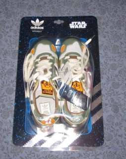 ADIDAS STAR WARS SHOES Boba Fett Trainers US SIZE 9!!! In original 