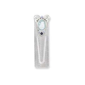  Silver Tone Bookmark: Jewelry