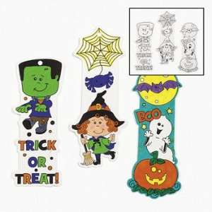  Color Your Own Halloween Friends Bookmarks   Craft Kits 