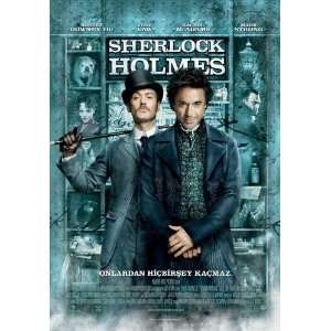  Sherlock Holmes (2009) 27 x 40 Movie Poster Turkish Style 