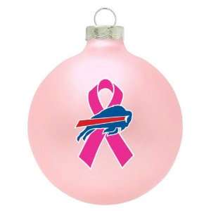   Buffalo Bills Breast Cancer Awareness Pink Ornament