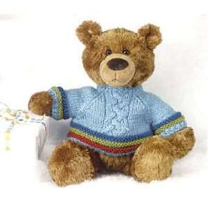  Stormy Brown Bear with Sweater 12 by Mary Meyer Toys 
