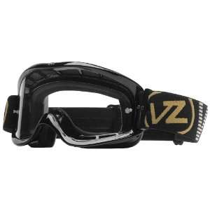  Vonzipper Sizzle MX Goggles , Color Black Gloss 