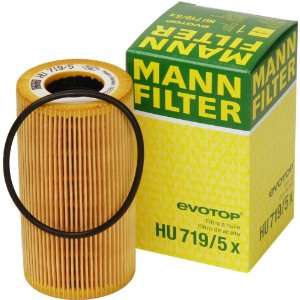  Mann Filter HU 719/5 X Metal Free Oil Filter Automotive