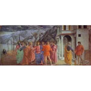  FRAMED oil paintings   Masaccio di San Giovanni   24 x 10 