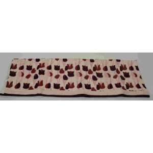  Beansprout Talullah Valance, Pink/Maroon Baby