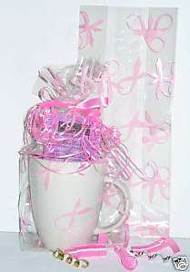 50 HOPE PINK RIBBONS BREAST CANCER AWARENESS 5x3x11.5  