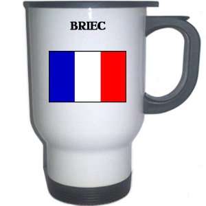  France   BRIEC White Stainless Steel Mug Everything 