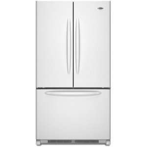 Maytag 24.8 Cu. Ft. White French Door Freestanding Refrigerator 