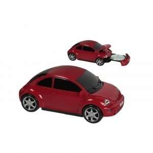  KNG 416383 VW Bug Coupe CD Player  Red: Electronics