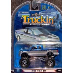   & Silver Ford F 150 4X4 1:64 Scale Die Cast Truck Car: Toys & Games