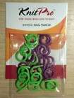 KNITPRO LOCKING PLASTIC STITCH MARKERS PACK OF 30 items in artofyarn 