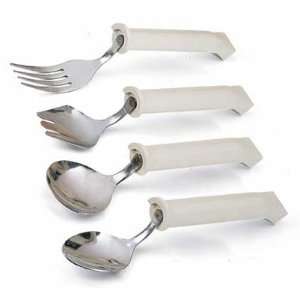  Plastic Handle Swivel Utensils Soup Spoon