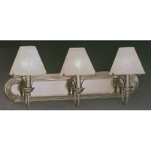  Bellevue Vanity Lamp 3 Light Pewter