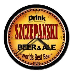  SZCZEPANSKI beer and ale cerveza wall clock: Everything 