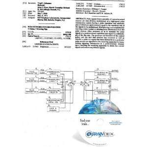    NEW Patent CD for PCM NETWORK SYNCHRONIZATION 