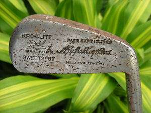 Vintage KRO FLITE SWEETSPOT Spalding 2 Iron  