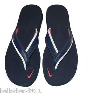 Womens Nike Celso Thong Girl flip flops shoes blue  