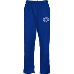  Indiana State Sycamores Logo Applique Sweatpants   Royal 