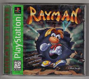   PS1 Game Lot Rayman 1, Rayman 2 The Great Escape, Rayman Brain Games