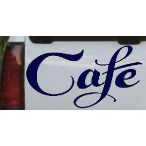Cafe Decal Window Sign Business Car Window Wall Laptop Decal Sticker 