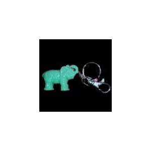  Lucky Faux Jade Elephant Keychain: Everything Else