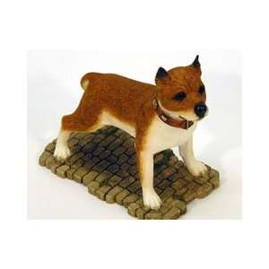 Staffordshire Bull Terrier Figurine (3.5): Pet Supplies