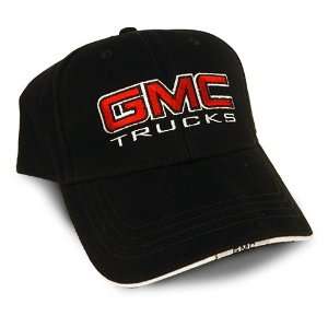    Gmc Trucks Embroidered Logo Mens Twill Hat Black