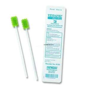  Box of 100 Toothette Plus Oral Swabs Premoisten with Mouth 