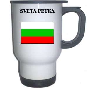  Bulgaria   SVETA PETKA White Stainless Steel Mug 