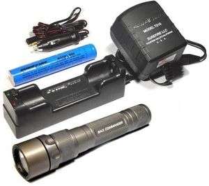 SUREFIRE 8AX415 HA COMMANDER RECHARGABLE FLASHLIGHT  