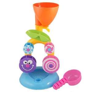   Colorful Plastic DIY Sand Water Wheel Toy for Children: Toys & Games
