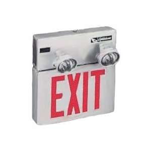  Light Alarms UX2EWRWLED LED Exit Sign