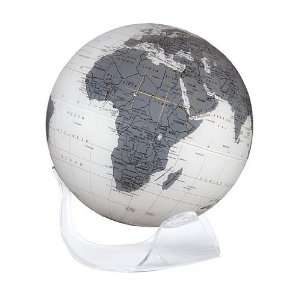   Base White Grey Earthsphere Wolrd Globe ES 8WGSB