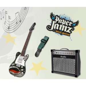 Wow Wee Paper Jamz Bundle Pack Includes Guitar, Strap & Amp   Series 1 