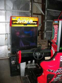 SEGA Super GT racing arcade game  