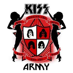  KISS ARMY, Poster Print , 12 x 12, Special Edition