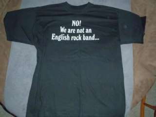 Iron Maiden No We Are Not An English Rock Band shirt  